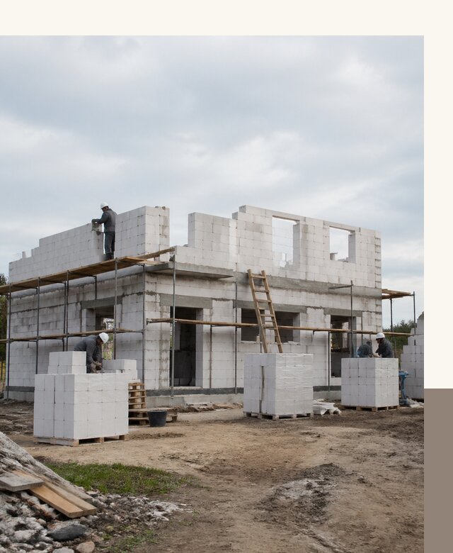 Строительство домов из газобетона в Ленинске-Кузнецком под ключ